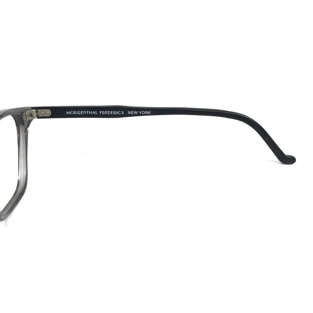 Morgenthal Frederics Eyeglasses Frames 882 MILA Black Clear Gray 53-17-138